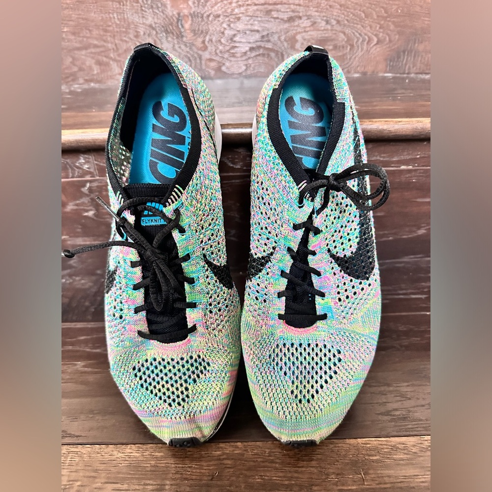 Nike Flyknit Racer 2.0 Running Shoes Size 10.5 2016 526628-304